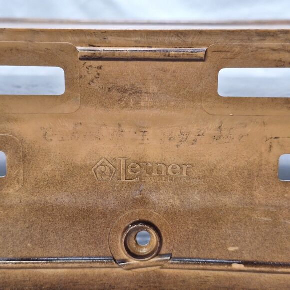 Vintage Lerner Desk Top Letter Mail File Holder Organizer Faux Wood Ornate USA - Picture 14 of 16